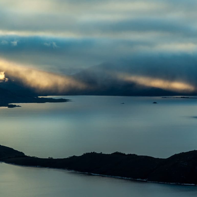 Light Over Pedder Lake Pedder 5616 x 3744