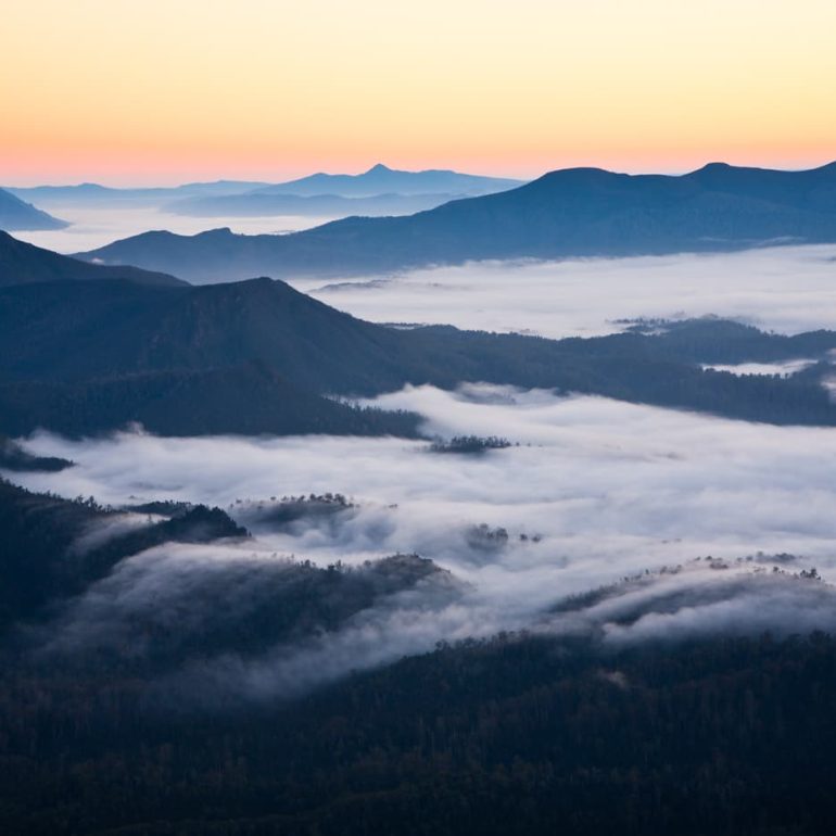 Landscapes 10 Morning Mist Mt Anne 4368 x 2912 1