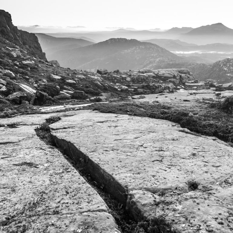 Black and white 9 Mountain Vista West Coast Range 5616 x 3744