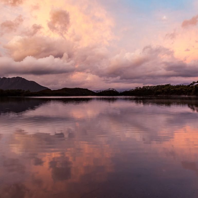 Sunset Clouds Bathurst Harbour Port Davey South West NP 5616 x 3744 1