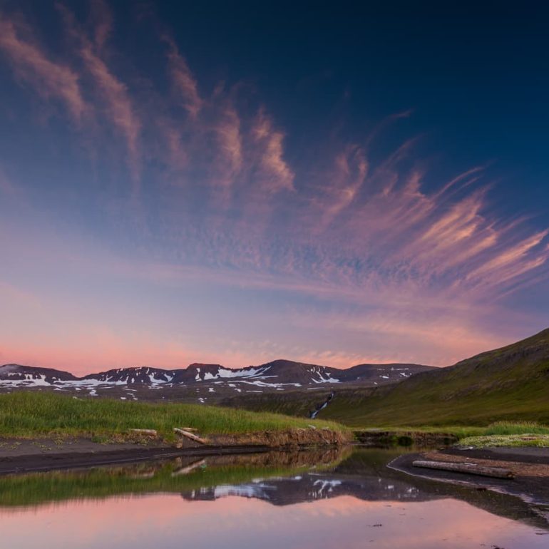 Iceland 3 Cirrus Sunset